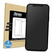 2 Pack Matte Glass Screen Protector for iPhone 12 Pro Max Anti-Glare & Anti