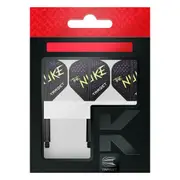 3pc Target Luke The Nuke Littler K-Flex No.2 Durable Dart Flight & Shaft Short