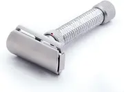 Rex Supply Company, Rex Konsul Adjustable Double Edge Stainless Steel Safety Razor Made in USA