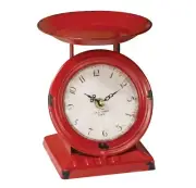 NEW Vintage Wine Old Town Scale Clock
