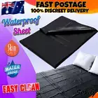 Waterproof Bed Sheet Mattress Protector Cover PVC Plastic Vinyl Mat Bed Wetting