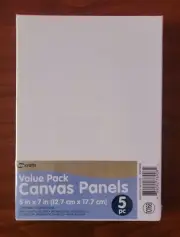 VALUE PACK 5 x 7 Canvas Panels