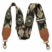 Purse Strap, 2"Crazy Horse Cowhide Head Wide Shoulder Strap Adjustable ,Jacqu...