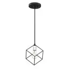 Quoizel Holograph Mini Pendant, Earth Black - HLG1508EK