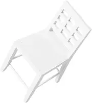 TOYANDONA Miniature Wooden Chair Model for Micro Landscape Miniature Home Layout Ornament