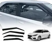 OAD4X4 Weathershields Compatible with MG MG3 2018-2024, Weather Shields Window Visors Wind Deflectors Sun Rain Guard 4PCS Set