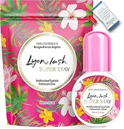 Lyon Lash Super Stay 5ml Eyelash Extension Performance Glue | 0.5 Sec Dry Time | Up to 8 Weeks Retention | Black Adhesive Supplies for Professional Use