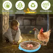 4Pcs Chicken Nesting Box Pads Washable Chicken Coop Mat Reusable Silicone TD