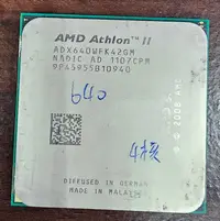 在飛比找Yahoo!奇摩拍賣優惠-AMD Athlon II X4 640  ADX640WF