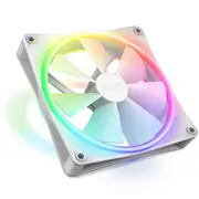 NZXT F140RGB Duo 140mm Dual-sided RGB Fan Single Pack - White [RF-D14SF-W1]