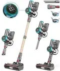 Cordless Vacuum Cleaner 550W 45Kpa Max Suction 60Min Runtime HEPA Filter ZCAI...
