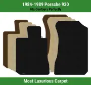 Lloyd Luxe Front Row Carpet Mats for 1984-1989 Porsche 930