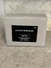 NEW! LUCKY BRAND - King 4PC Sheet Set Solid COLOR: GRAY 100% Cotton Percale SOFT