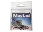Mustad Barrel Swivels Size 2/0 Qty 6