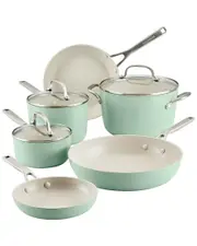 KitchenAid Hard Anodized Ceramic Nonstick Cookware Pots & Pans 9pc Set