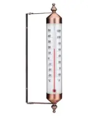Outdoor Thermometer Garden Patio Outside Wall Greenhouse Sun Terrace