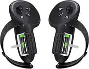 vr Controller Straps Compatible with Meta Quest 3S for Quest 3 Controller Grips with Battery Door Anti-Slip Knuckle Straps for Quest 3S/3 Accessories