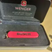 Wenger BOSCH Multi Tool Champ Army Small Knife Red Unused with Box
