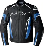 RST TracTech Evo 5, textile jacket waterproof , color: Black/Blue , size: XXL