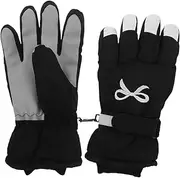 [iplusmile] Winter Gloves Thermal Gloves Snowboarding Gloves Men Gloves Warm Gloves Waterproof Gloves Ski Gloves Men's Gloves Womans Gloves Womens Snowboard Gloves Pink Pu Leather