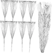 Alipis 5pcs Foil Fringe Backdrop Curtains High Streamer Decoration for Birthday Parties Weddings Christmas and Valentine Day Events Elegant Shimmering Effect