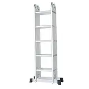 Salesbay Aluminium Ladder Extension Multipurpose Folding Adjustable Foot Bar