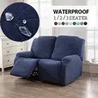 1/2/3seat Waterproof Recliner Sofa Cover Elastic Stretch Lazy Boy Recliner Chair