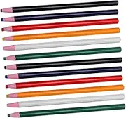 Homoyoyo 12pcs Tailor's Chalk Wheel for Sewing: Fabric Marking Tools Erasable Chalk Pens for Precise Lines Ideal for Clothing Fabric and Paper