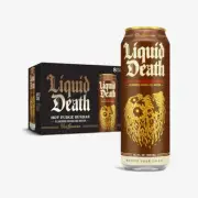 Liquid Death Van Leeuwen Hot Fudge Sundae Sparkling Water - NEW - [ 8 CANS ]