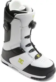 DC Shoes Men's Control BOA Snowboard Boots - 10.5, WHITE/BLACK