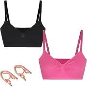[Generic] Women's Wireless Sculpt Bra,Comfort Soft Everyday Bra Bralettes No Underwire Unlined Cami Seamless Tshirt Sports Bra