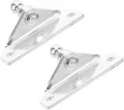LOORGVEL 1 Pair Heavy Duty Gas Ball Mount Brackets Precision Ball Head Support for Automotive Furniture Mechanical Applications Stable Base Easy Installation Durable Construction