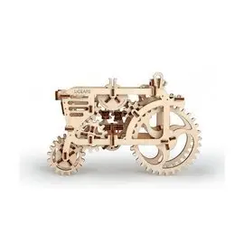 Ugears 拖拉機 TRACTOR 烏克蘭自走模型 免電池電力 發條橡皮筋