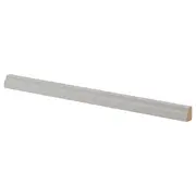 LERHYTTAN deco strip, contoured edge, light grey, 221 cm