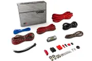 DS18 AK4 Complete 4 Gauge CCA Amplifier Installation Wiring Kit