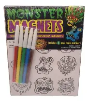 NEW Vintage 1999 Pace Products Create Your Own Monster Magnets