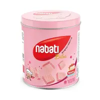 在飛比找momo購物網優惠-【Nabati】麗芝士 草莓風味起司威化餅(300g)