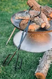 Fire Tongs (Gen3) with FREE Canvas Bag! The Log Grabber For Aussie fireplaces