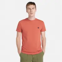 在飛比找ETMall東森購物網優惠-Timberland 男款醬紅色短袖T恤|A2EKJEG6