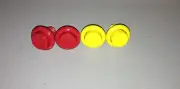 Atari APB Button Set **NEW** Leaf Style Buttons