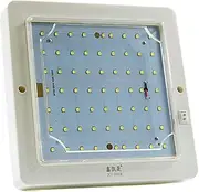 BEALIFE Sturdy and Durable RV Interior LED Panel Light Easy Installation for Campervan Safe and Reliable ABS Wide Applications, White