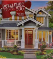 500 Pieces Jigsaw Puzzle Beautiful Suburban Home 20X12 Puzzlebug