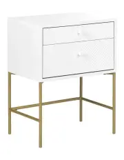 Chelsea Bedside Table in White