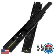 BAIDICE 1 Pair Soft Close Drawer Slides Rails 12 14 16 18 20 22 24 Inch 100 l