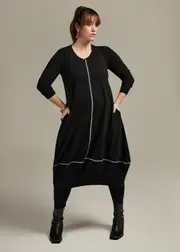 [TS] Taking Shape Bamboo Ponte Paige Dress Size 10 in Black - Plus Size Women's Dresses Black