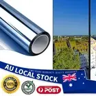 50x300cm Glare Heat Reduction UV Blocker Window Film Privacy One Way Mirror NEW