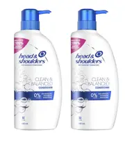 Head & Shoulders Clean Balance Conditioner 660ml X2Pack