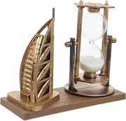 SUPVOX Vintage Sand Timer Decorative Elegant Lighthouse Design for Home Office Living Table Centerpiece Housewarming Present and Artistic Decor Item
