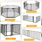 Extra Wide Baby Gate with Door | Adjustable Safety Barrier for Pets & Kids AU
