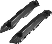 X AUTOHAUX No.5253606190/5253506190 Bumper Bracket for Toyota Camry 2015-2017 / Front Left Right/Durable Plastic / 1 Pair Black